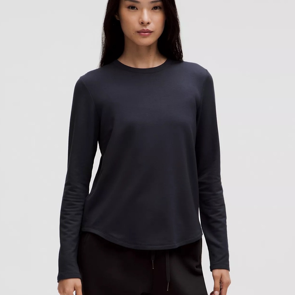 Lululemon Love Modal Fleece Long-Sleeve Shirt